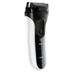 Braun Series 3 3020s elektromos borotva fehér-fekete